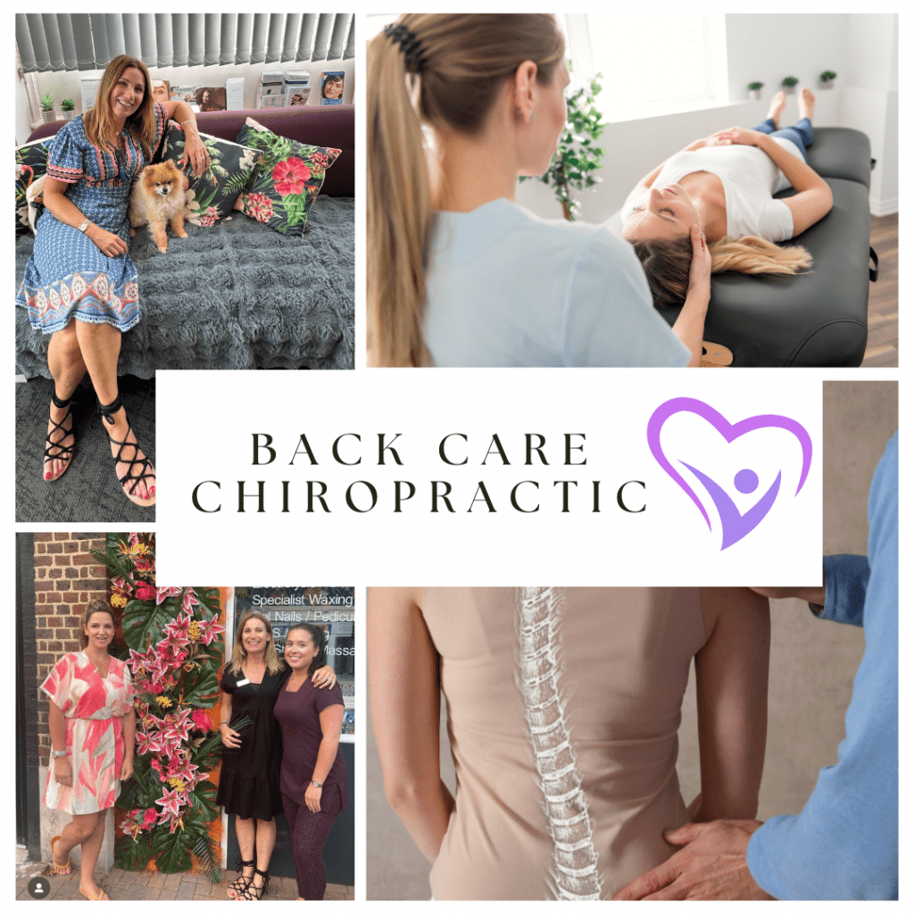 Red Terracotta Colour Code Swatch Instagram Post Chiropractor Chislehurst - 50% Off Initial Consultation Chiropractor Chislehurst clinic photos of chiropractor giving a woman a chiropractic adjustment